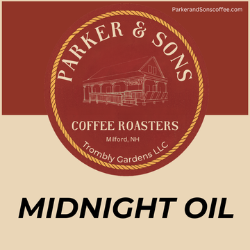 Midnight Oil Premium Blend Whole Bean Coffee – Freshly Roasted for Rich Flavor
