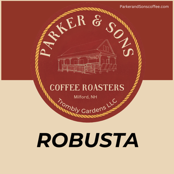 Dark Roast Robusta Coffee Beans – Strong Flavor & High Caffeine